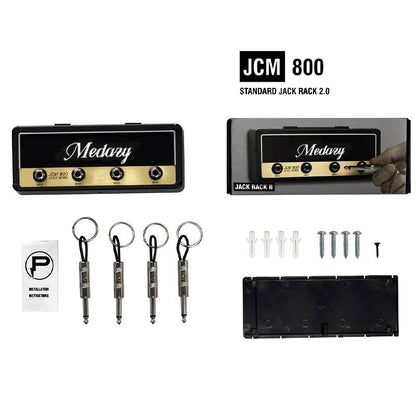 Pluginz - Medazy - Standard Jack Rack - JCM800 ver.2.0 with 4 Guitar Plug Keychains