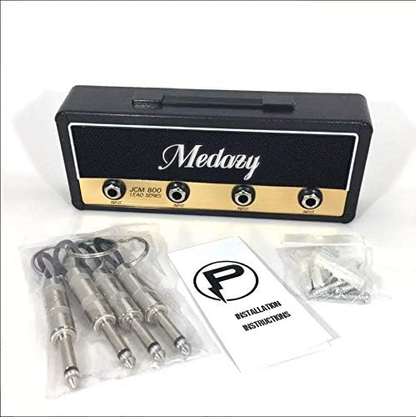Pluginz - Medazy - Standard Jack Rack - JCM800 ver.2.0 with 4 Guitar Plug Keychains