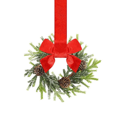 🎄Christmas Early Discount 49% Off✨Each wreath is only $4.8. Christmas hanging wreath