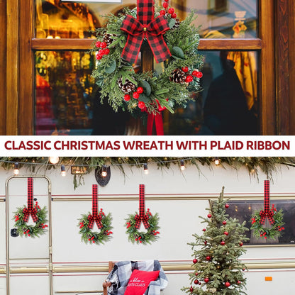 🎄Christmas Early Discount 49% Off✨Each wreath is only $4.8. Christmas hanging wreath