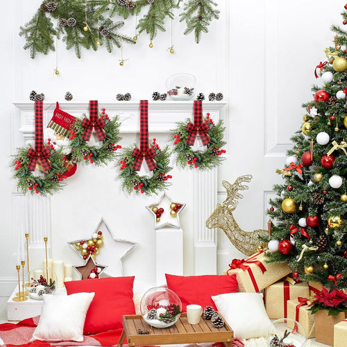 🎄Christmas Early Discount 49% Off✨Each wreath is only $4.8. Christmas hanging wreath