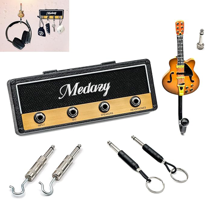 Pluginz - Medazy - Standard Jack Rack - JCM800 ver.2.0 with 4 Guitar Plug Keychains