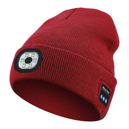 🔥HZA™ Smart Bluetooth Beanie — Music, Light & Warmth Combined