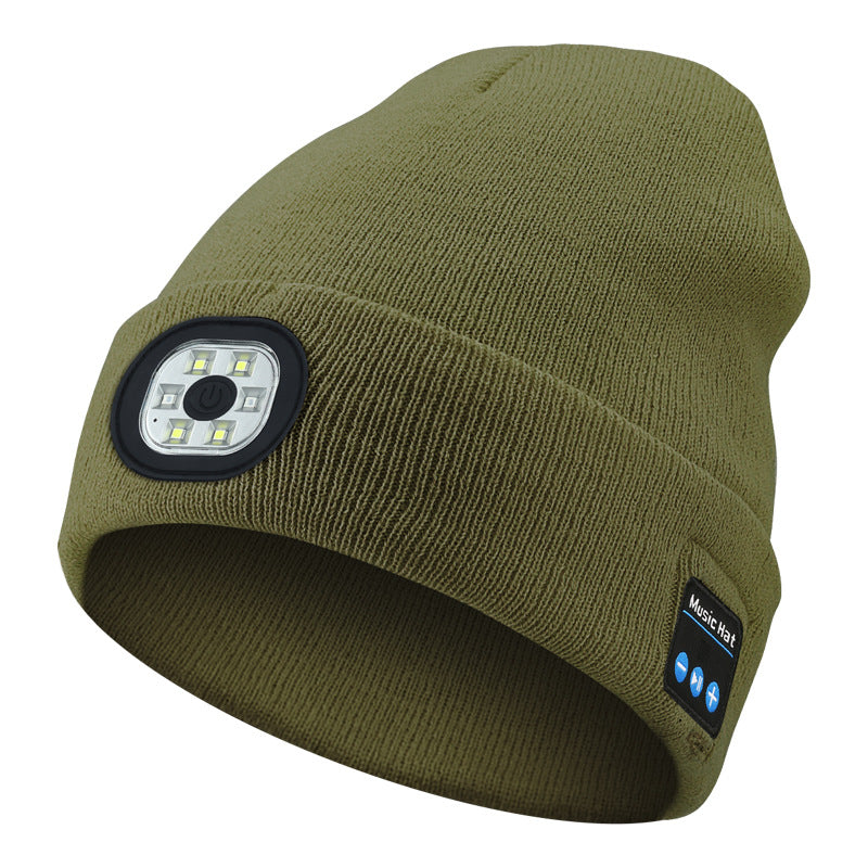 🔥HZA™ Smart Bluetooth Beanie — Music, Light & Warmth Combined